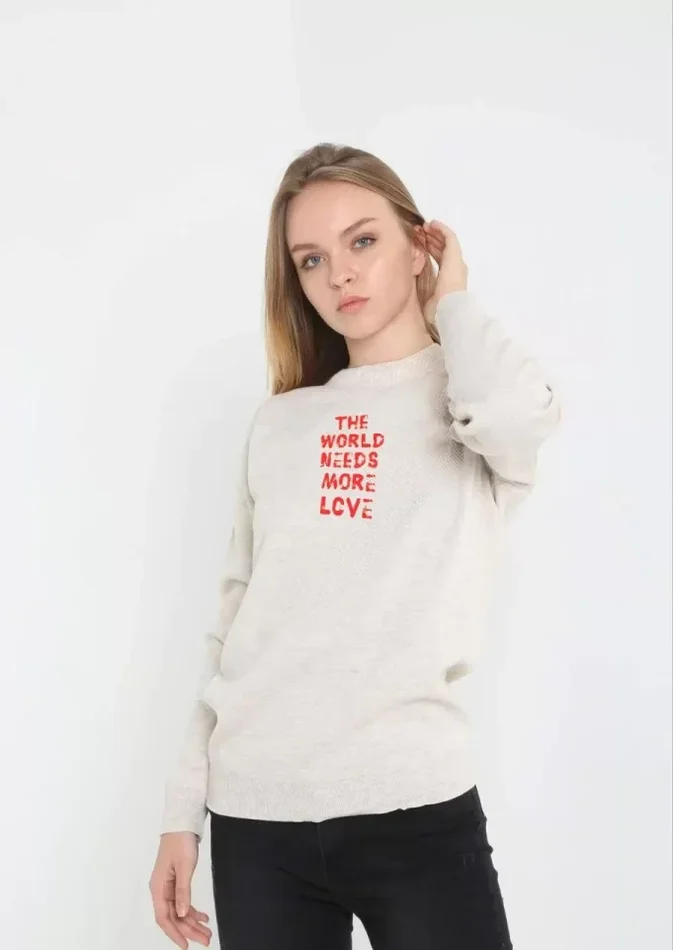 Deluxerie Gestrickter Pullover MF-Felipina