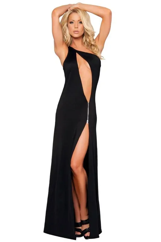 Deluxerie Lange Erotisches Kleid Merah