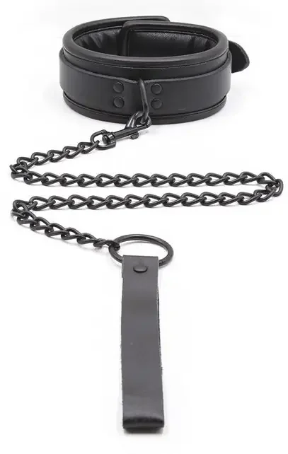 Dickes Halsband + Leine