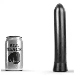 Dildo AB07 Shot All Black 20 x 4,5 cm
