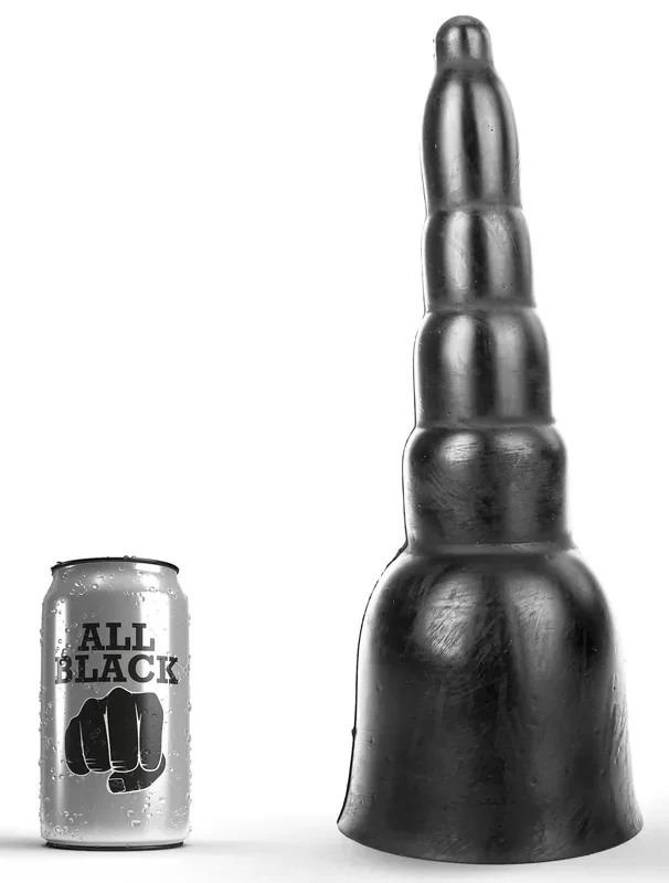 Dildo AB18 Stock All Black 20 x 6,5cm