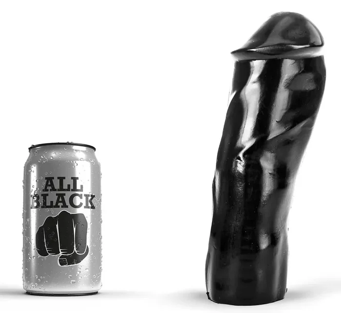 Dildo AB47 Big Dong All Black 18 x 6,5cm