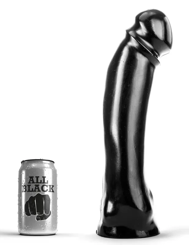 Dildo AB50 Big Time All Black 29 x 7,2cm