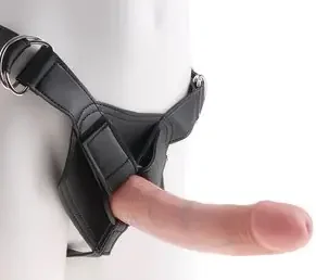 Dildo Gürtel Strap-On King Cock 20.3 x 4.6cm