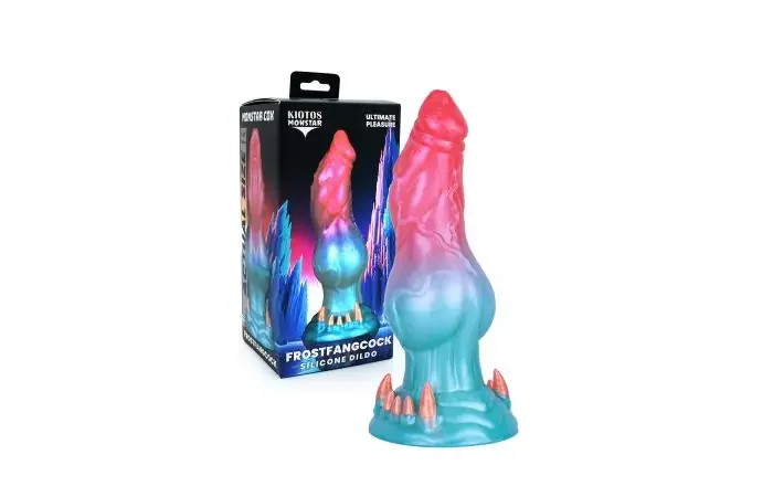 Dildo im Aliendesign und Naturstruktur