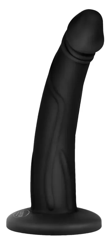 Dildo in ergonmoischem Design mit Saugfuß