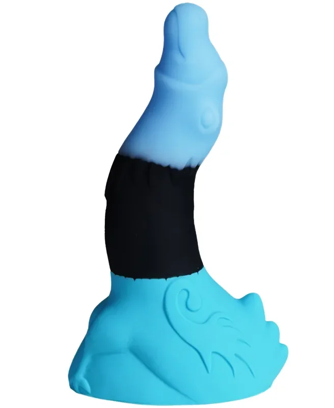 Dildo in spezieller Form dreifarbig