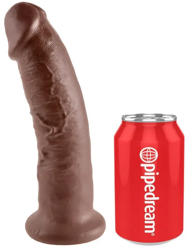 Dildo King Cock 22 x 5,3 cm Braun