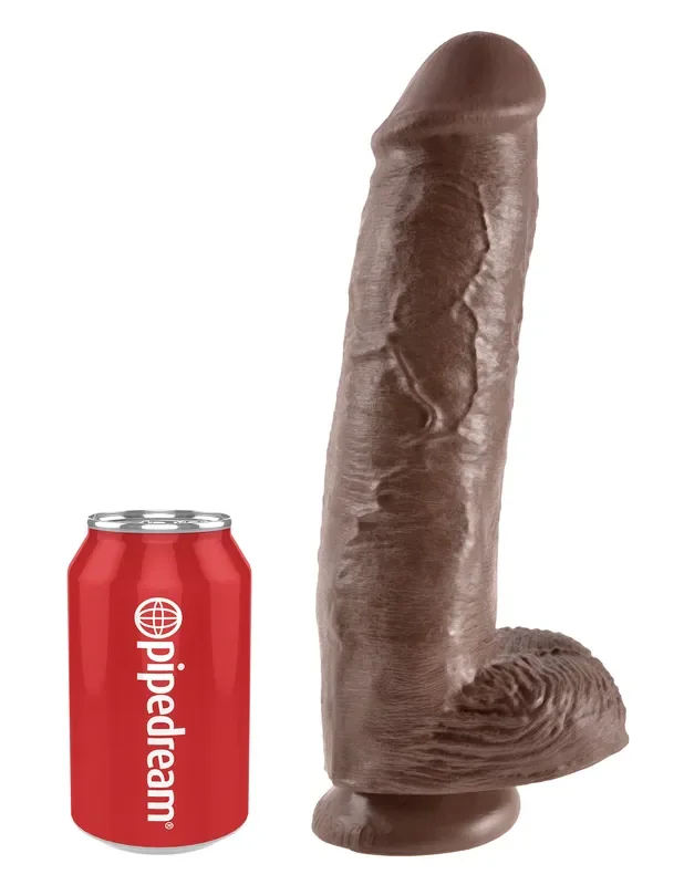 Dildo King Cock 24 x 6 cm Braun