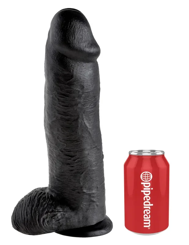 Dildo King Cock 27 x 8 cm Schwarz