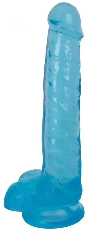 Dildo mit Hoden 20 cm – Cherry Ice