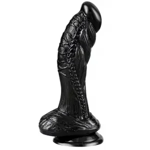 Dildo Monster Seemus 15 x 4,5 cm Schwarz