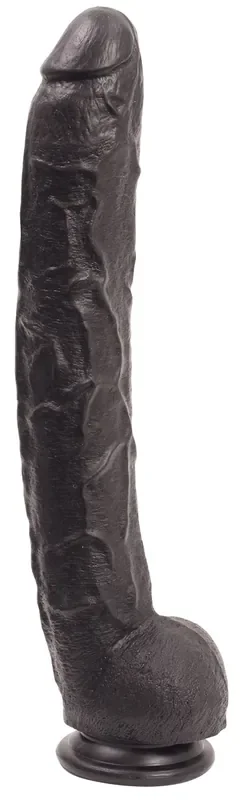 Dildo XXL Dick Rambone 34 x 6,4 cm Schwarz