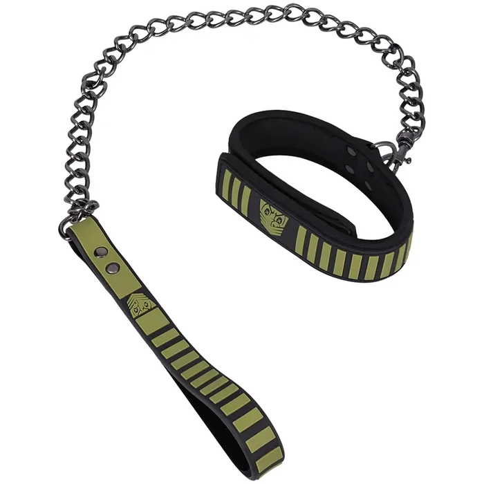 Doc Johnson Fort Troff Tactical Halsband und Leine