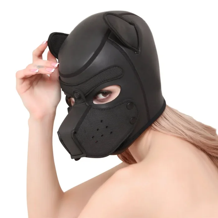 Dog Hood Mask Sex Toy