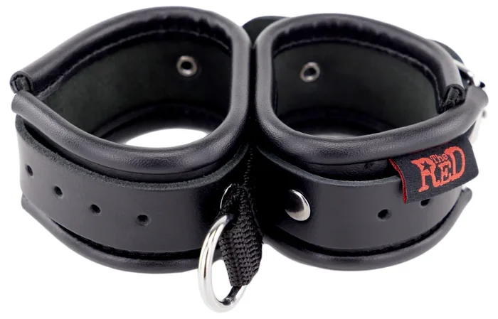 Doppelte Leder-Handfesseln