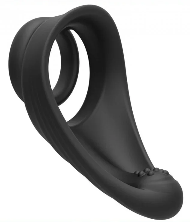Doppelter Cockring Dual On Silikon
