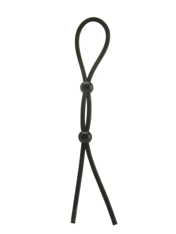 Double Booster Penis-/Hodenschlaufe, schwarz