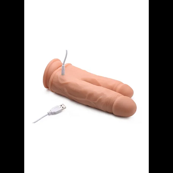 Double Shot Liquid Silicone Double Penetration Dildo – 8 / 20,5 cm