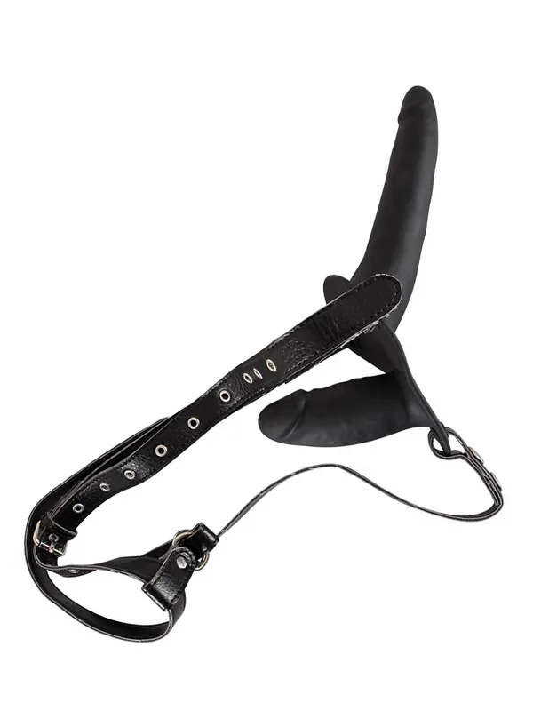 Double Strap On, schwarz
