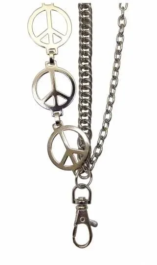 Dreiteilige Schlüsselkette Peace