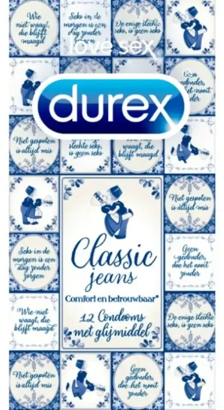 Durex – Kondome Classic Jeans – 12 Stück