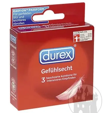Durex gefühlsecht 3er