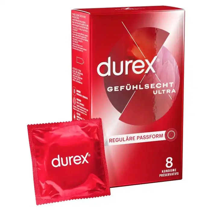 Durex Gefuhlsecht Ultra – 8 Stk