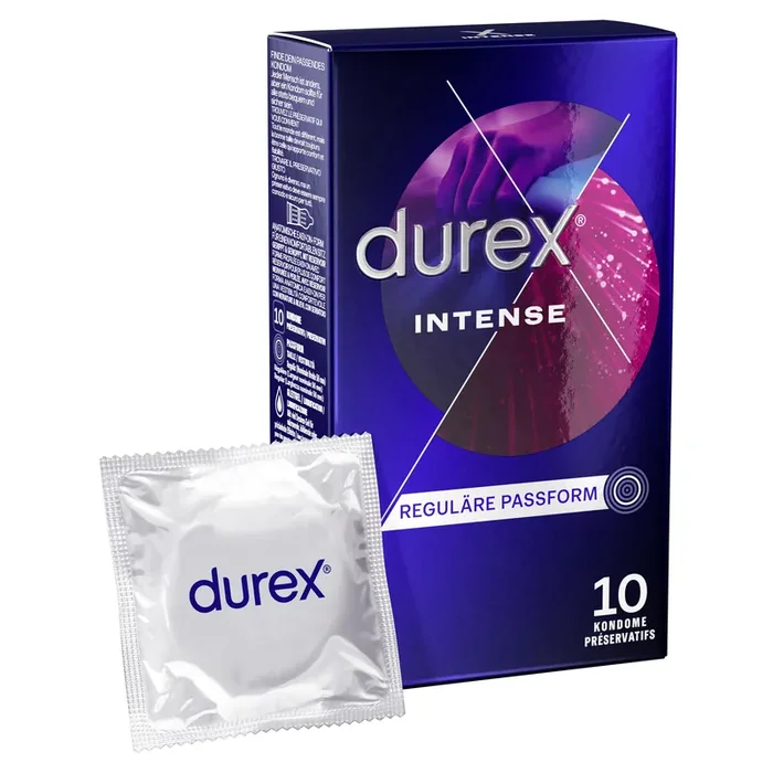 Durex – Intense Orgasmic Kondome – 10 Stück