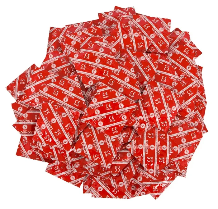 Durex LONDON Feucht rot 100er