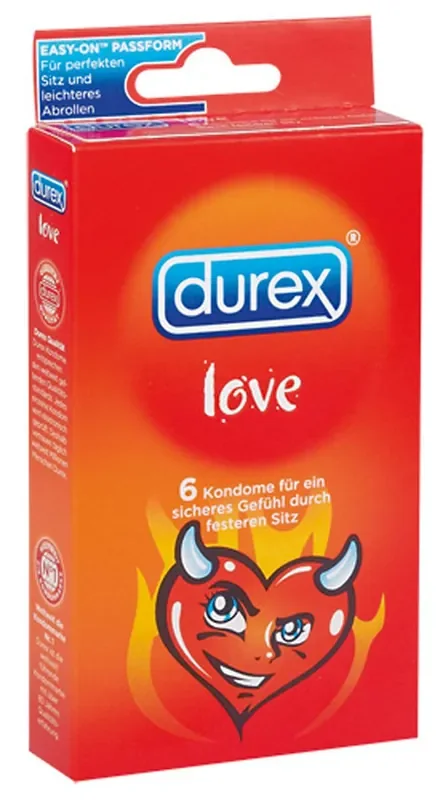 Durex Love Kondome – 6 Stück