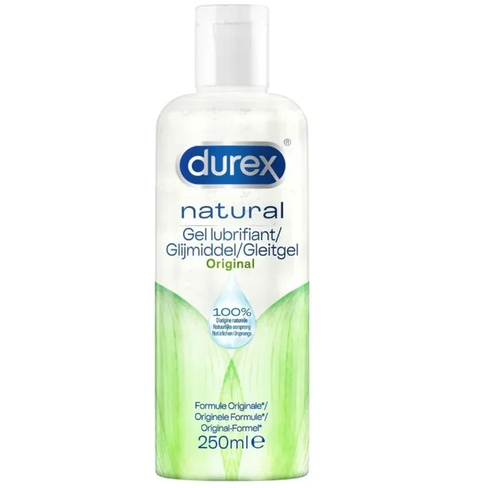 Durex Natural Gleitmittel auf Wasserbasis – 250 ml