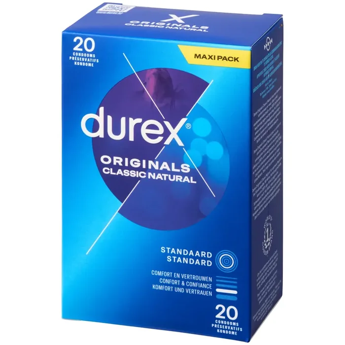 Durex Originals Classic Natural Kondome 20 Stk