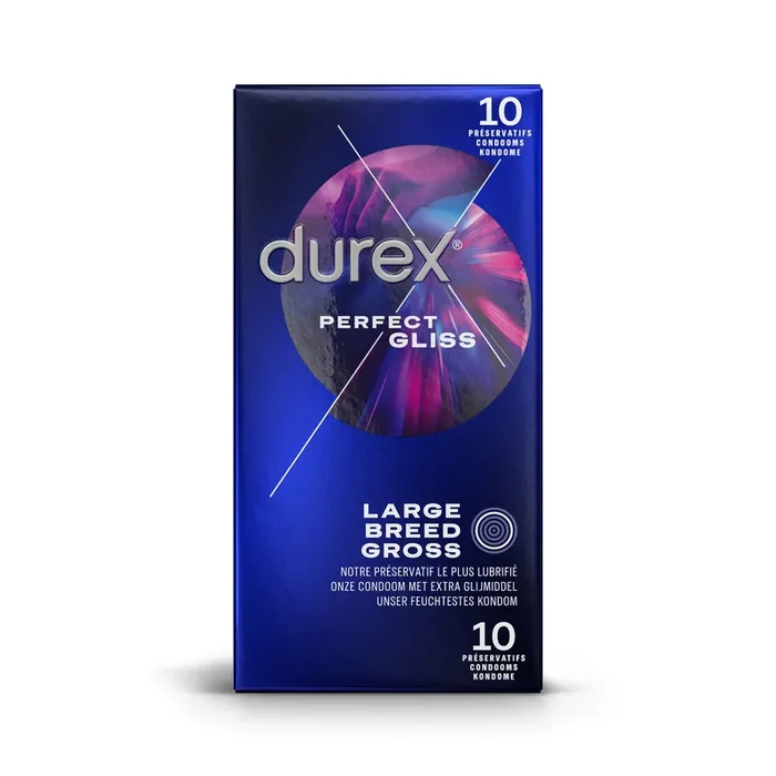 Durex Perfect Gliss-Kondome – 10 Stück
