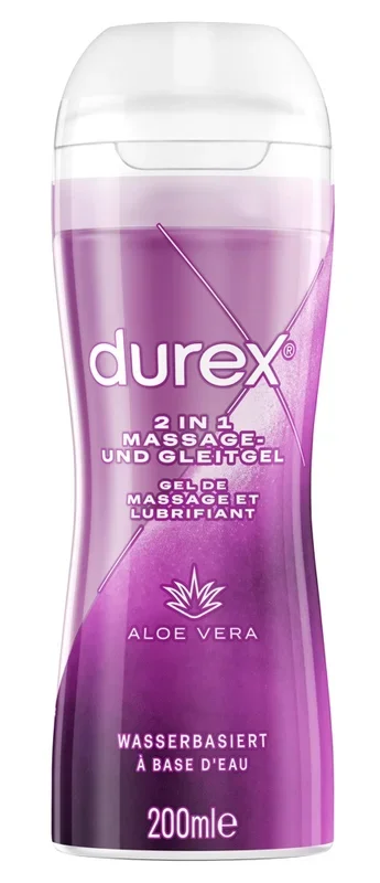 Durex Play 2 in 1 Massage Gleitgel Aloe Vera 200 ml