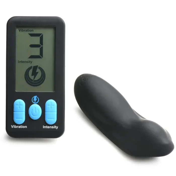 E-Stim Panty Vibe with Remote Control – Black