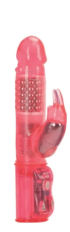 Eclipse Ultra 7 Rabbitronic Vibrator in Pink
