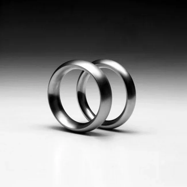 Edelstahl Donut Cockring – schmal
