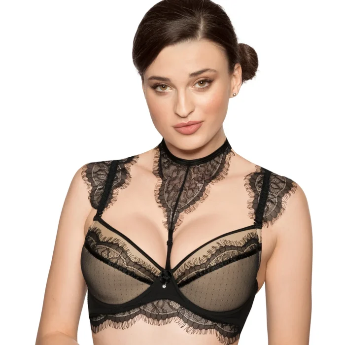 Edler Push-Up BH schwarz (Cup: 80E)