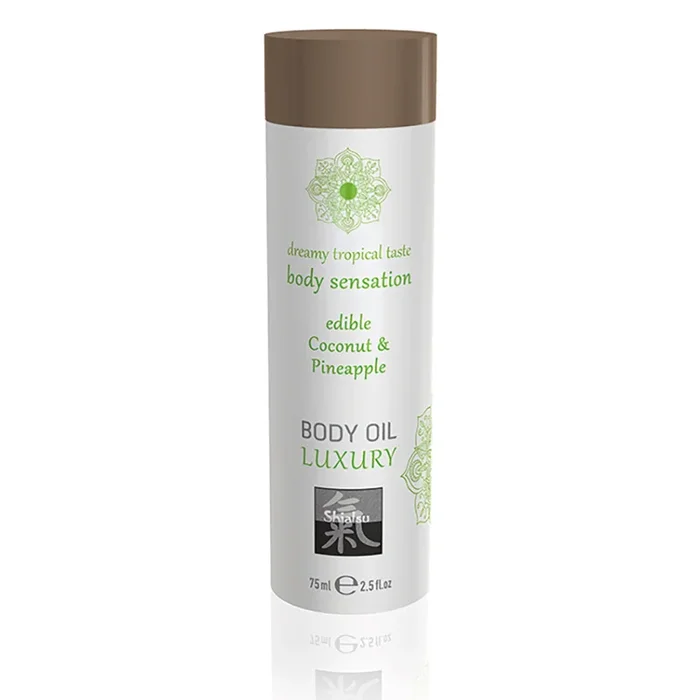 Edles essbares Massageöl Coconut & Pineapple
