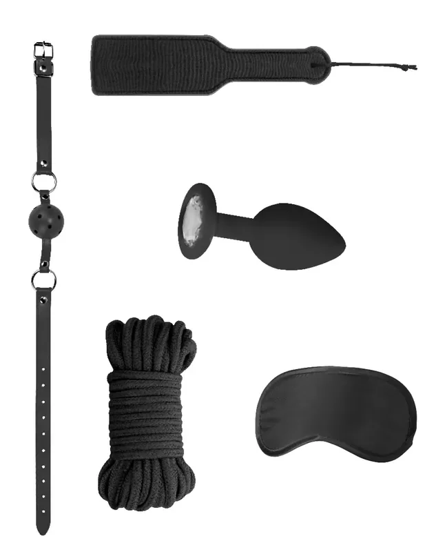 Einsteiger-Bondage-Set 5 – Schwarz