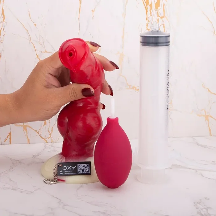 Ejaculating Dog dick Dildo – Add any liquid