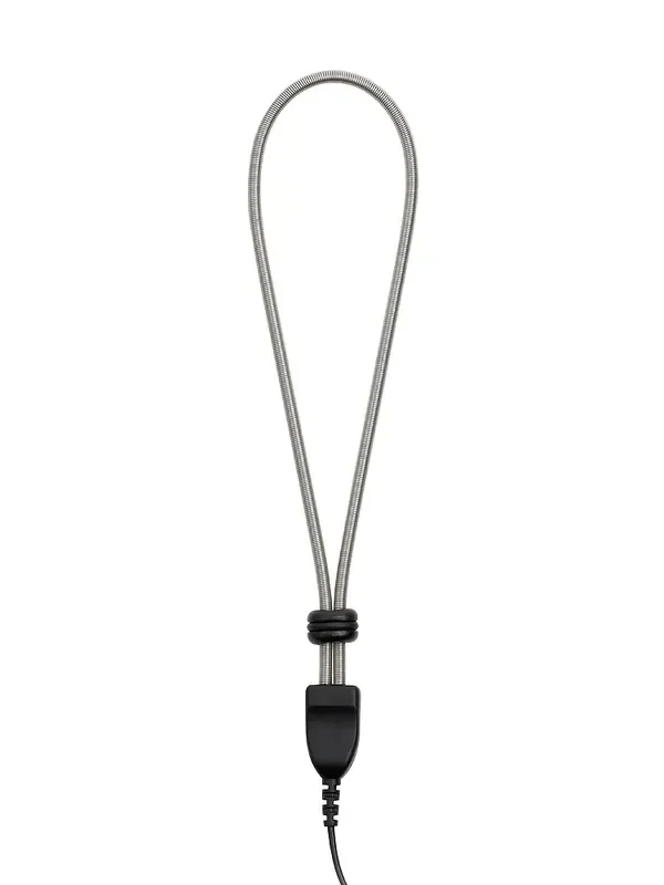 ElectraStim ElectraLoop Metallic Elektro-Penisschlaufe, schwarz/silber