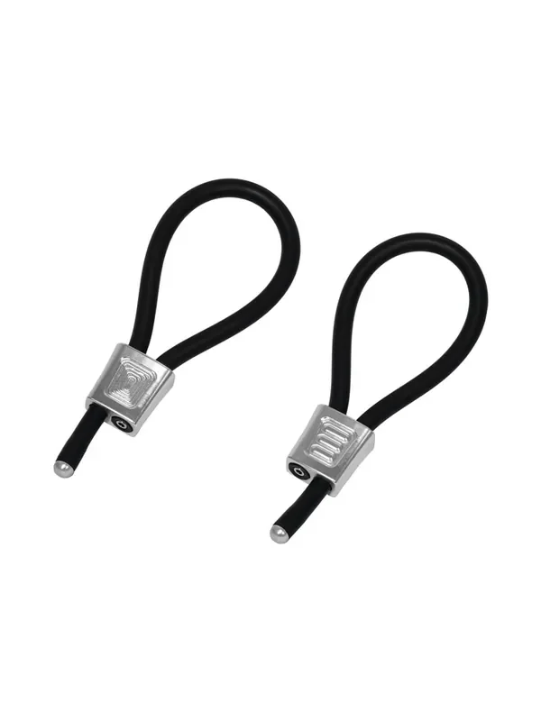 ElectraStim ElectraLoops Prestige Elektro-Penisschlaufen, schwarz/silber