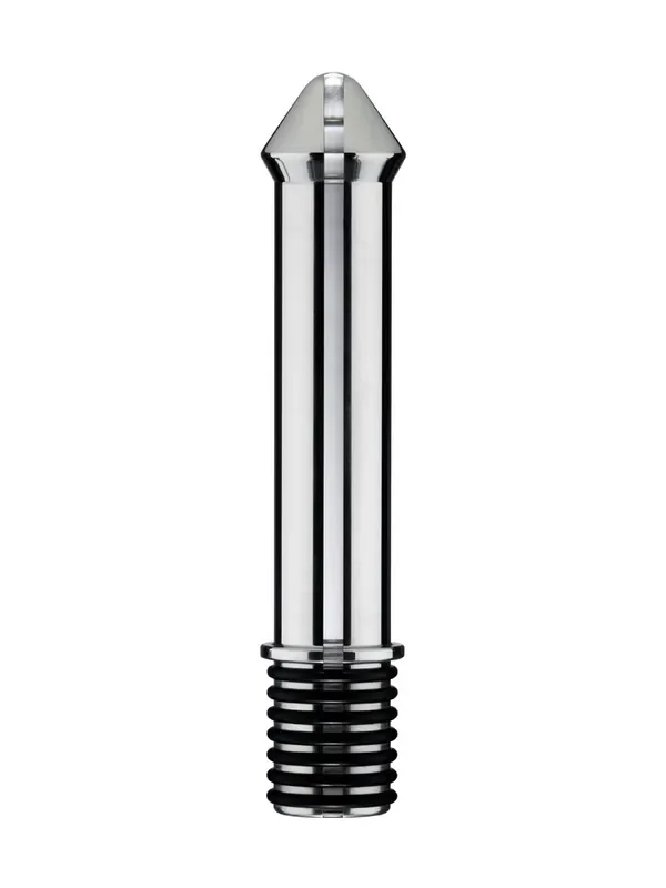 ElectraStim Rocket Elektro-Dildo, silber/schwarz