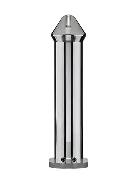 ElectraStim Rocket Strap-On Elektro-Dildo, silber/schwarz