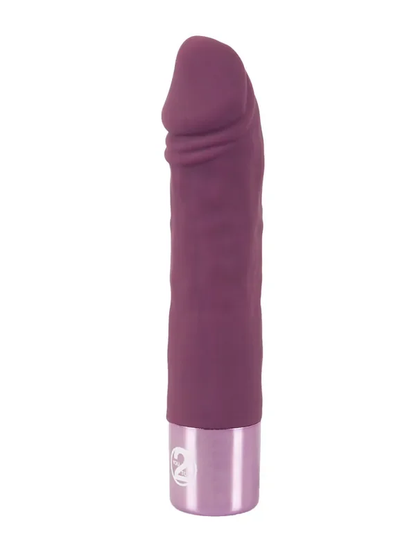 Elegant Series Realistic Vibe Mini-Vibrator, lila