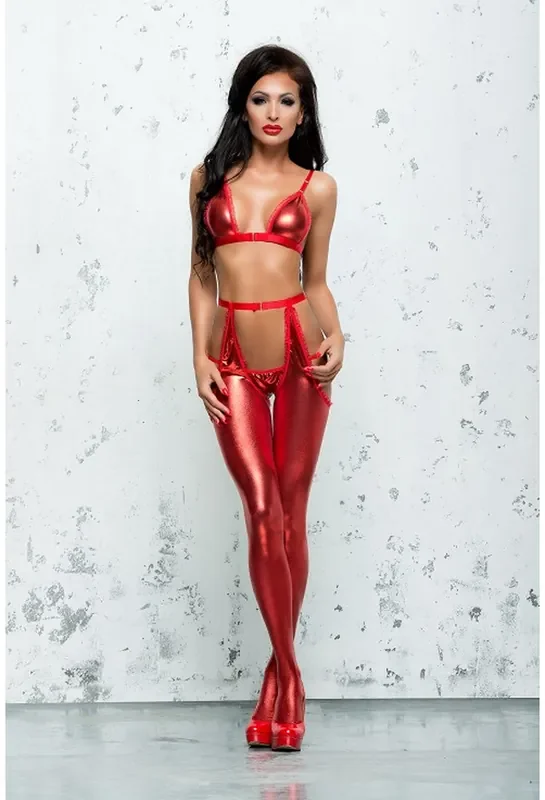 Eliane Set red