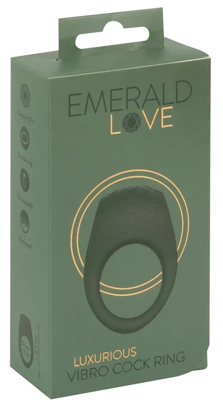 Emerald Love Luxurious Vibro Cock Ring