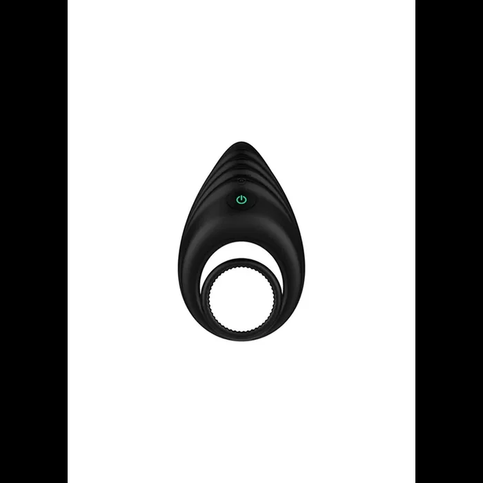 Enhance – Vibrating Cock and Ball Ring – Schwarz